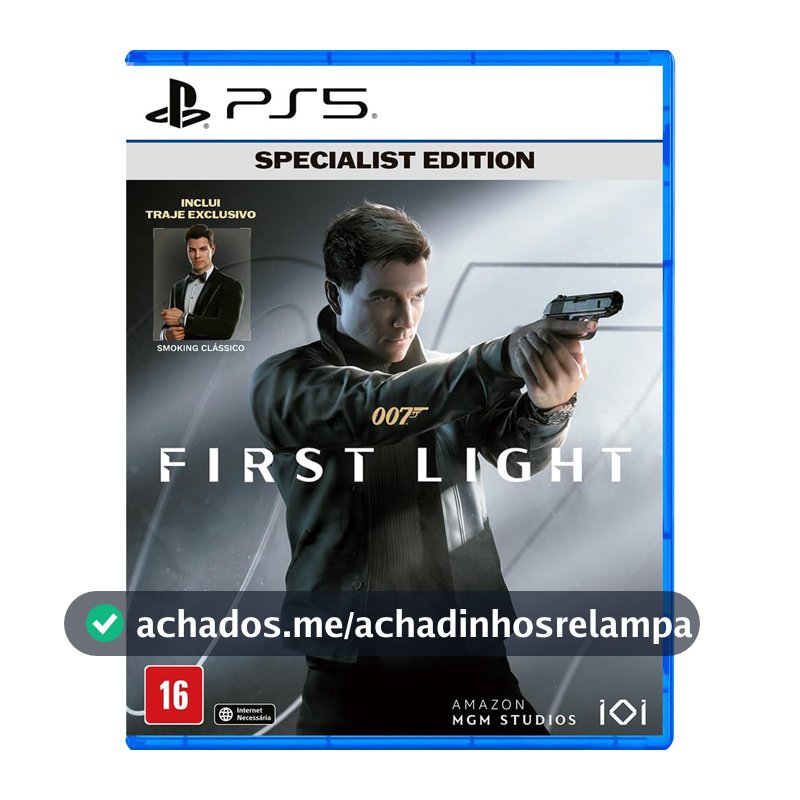 007 First Light - Specialist Edition (Exclusivo Amazon) - PlayStation 5