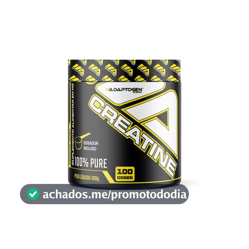 Creatina 100% Pura 300g - Adaptogen Science