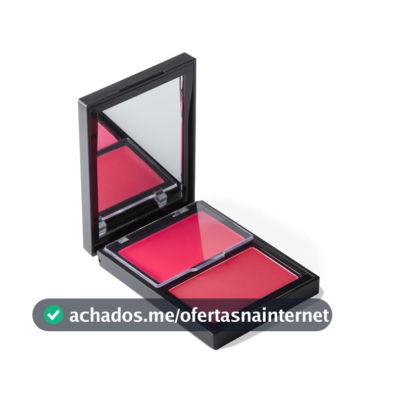 Blush Duo Cremoso e em Pó Océane Edition, Rosa Pink, 10,2g