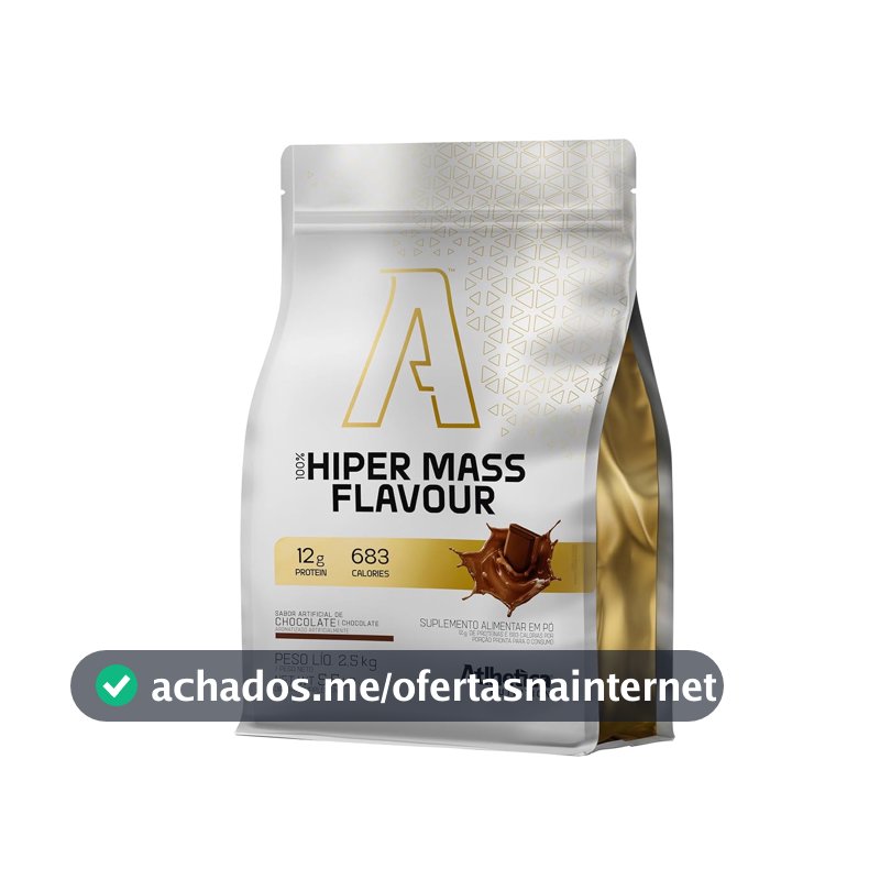 100% Hiper Mass Flavour (2,5kg), Chocolate, Atlhetica Nutrition