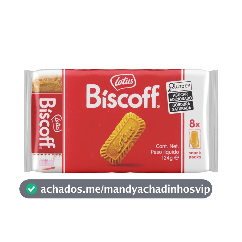 Lotus Biscoff Biscoito Doce Pacote 124G