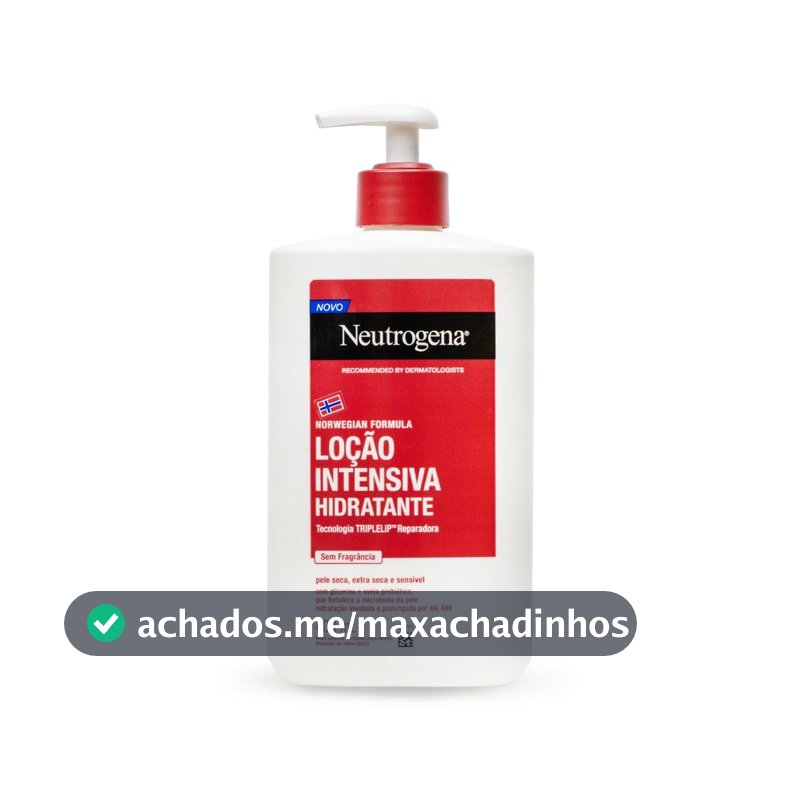 Hidratante Corporal Neutrogena Norwegian Intensivo, Sem Perfume, 400ml