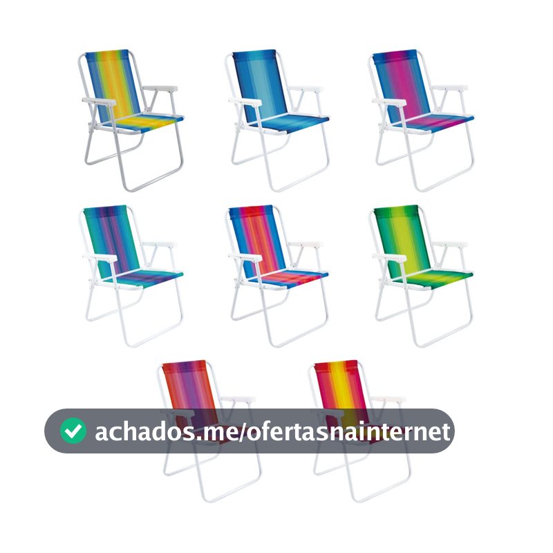 Mor - Cadeira Alta Aço Sortido