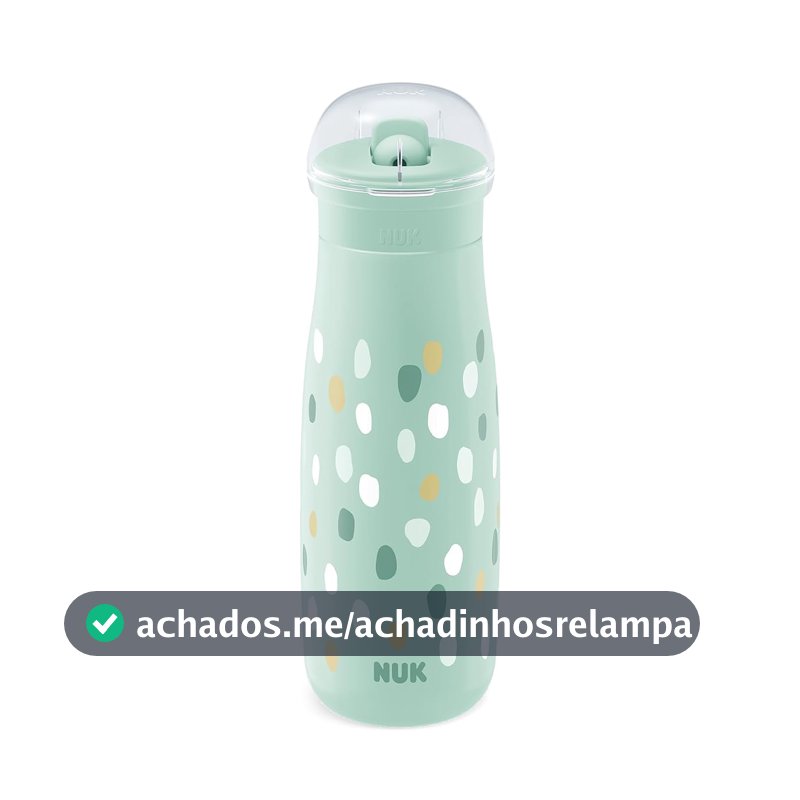 Copo NUK Mini-Me Flip 500ml 2 em 1 – Verde
