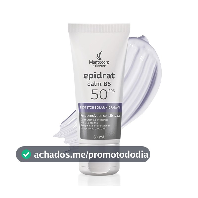 Protetor Solar Hidratante Epidrat Calm B5 FPS50 50ml
