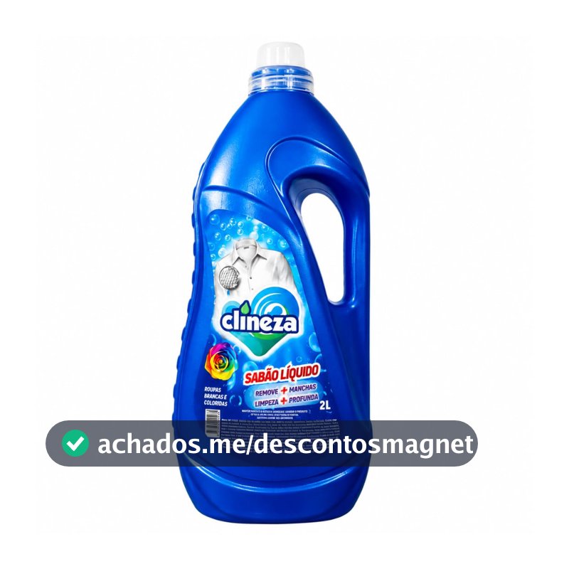 Sabão Líquido Clineza 2L — Limpeza Profunda, Perfumado, Ação Delicada