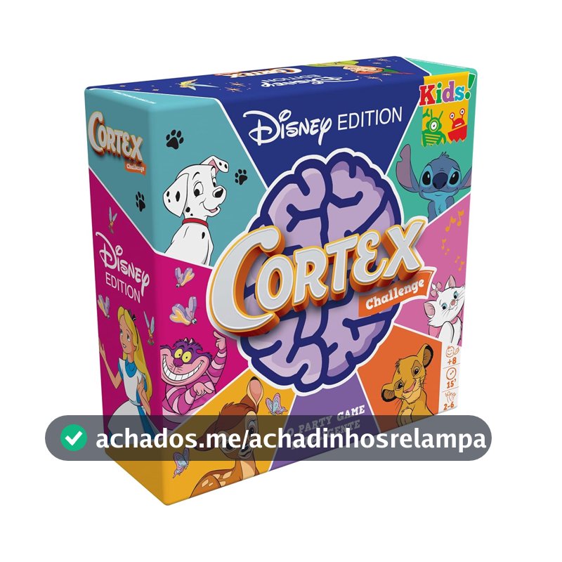 Asmodee Galápagos Cortex: Disney Edition, 2 a 6 Jogadores, Idade +8
