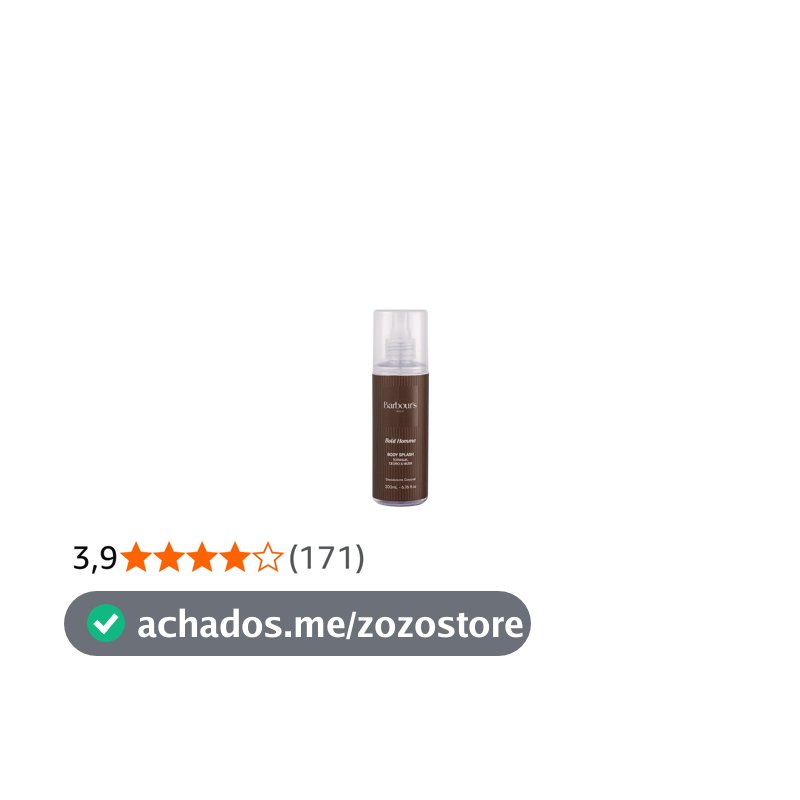 Barbour's Body Splash Bold Homme 200ml (BB02077)