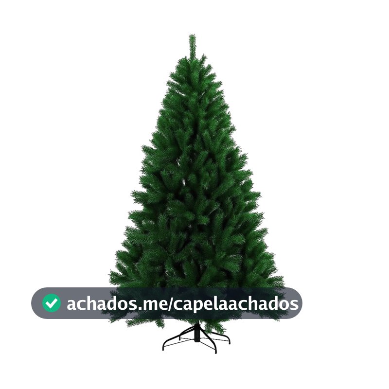 Árvore de Natal Luxo Super Premium Pinheiro 1,80 m — 800 Galhos, Cheia e Realista, Decoração para Casa com Estilo e Sofisticação