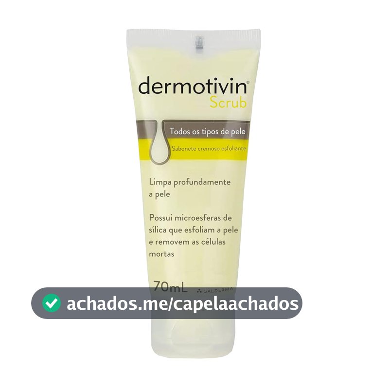 Esfoliante Facial Dermotivin Scrub, 70g