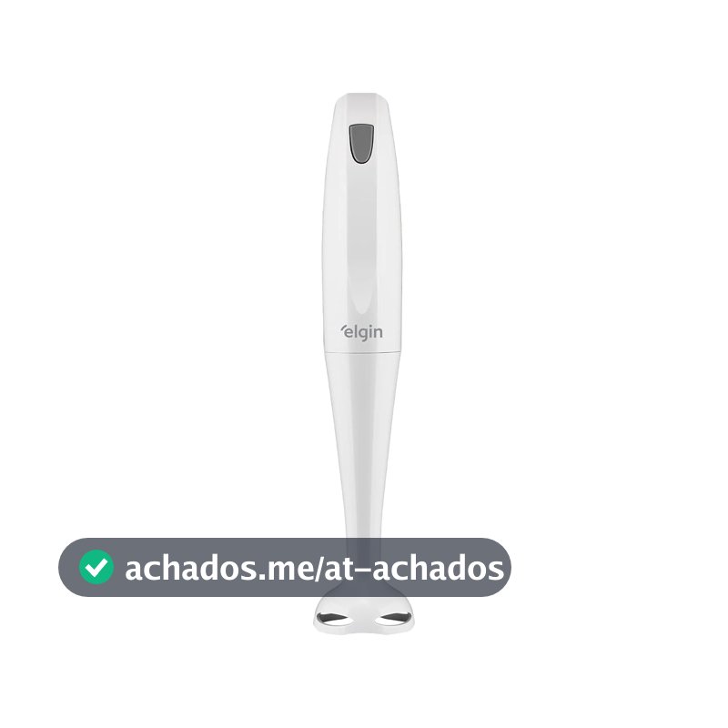 Mixer de Mão 200W Elgin Compacto e Leve, ergonômico e fácil de limpar Branco 110v