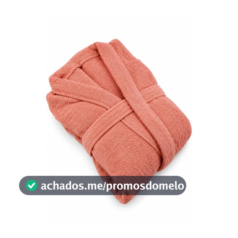 Roupão Banho Kimono, Marcotex, Unissex, Atoalhado, Felpudo, 100% Algodão
