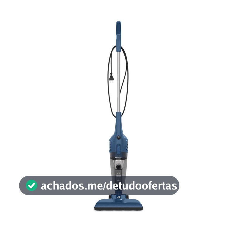 Aspirador de Pó Vertical Britânia 2 em 1 1400W BAS1450A 220V