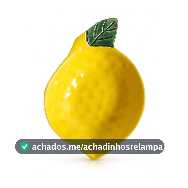 Prato em formato de Fruta de Porcelana 13cm - Pêra