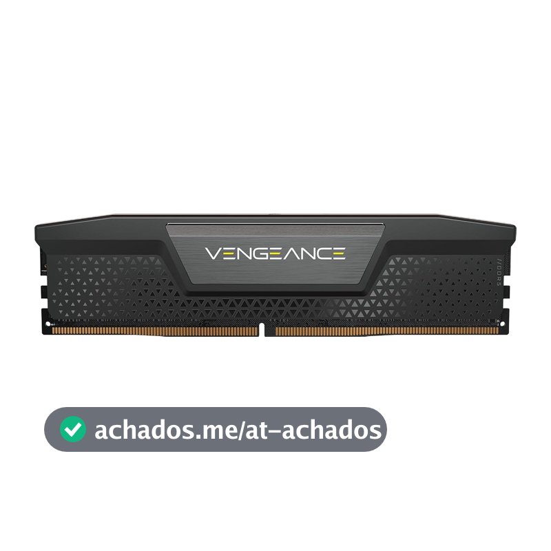 Memória Corsair DDR5 16GB 1X16GB PC5200 Vengeance CMK16GX5M1B5200C40