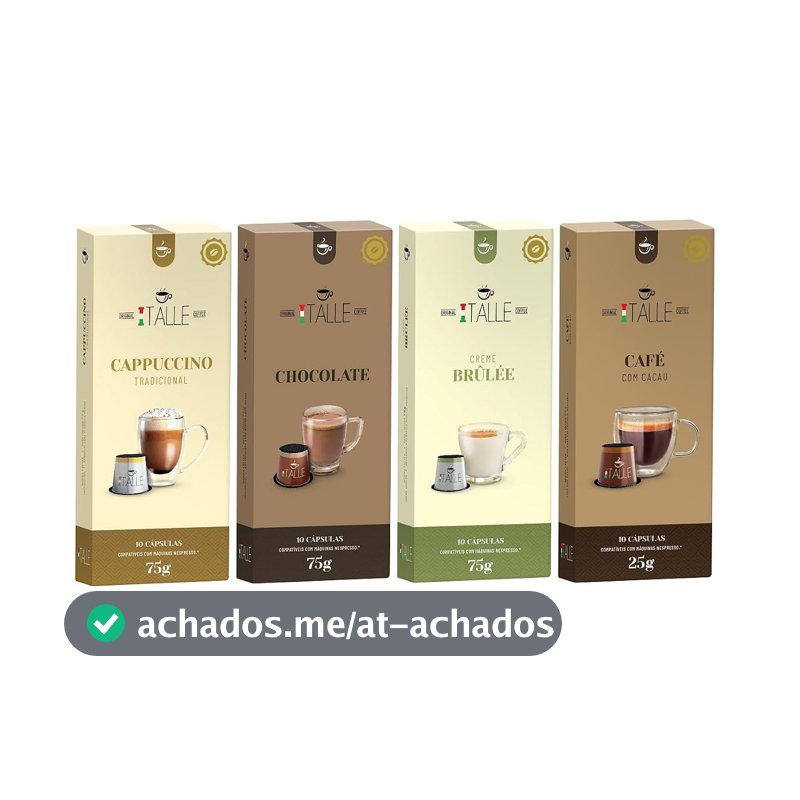 Cápsulas Nespresso Cappuccino Chocolate Brulee 40 Unid