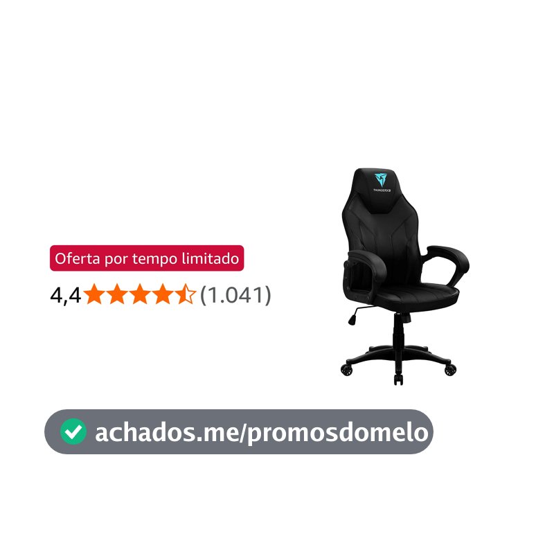 Cadeira Gamer EC1, ThunderX3, 2019, Windows_XP, Preta
