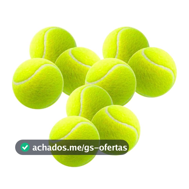 Bola de Tennis Verde Ideal Para Atividades ao Ar Livre Brincadeiras com Pets e Tenistas Iniciantes - Resistente e Durável