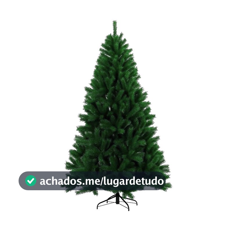 Árvore de Natal Luxo Super Premium Pinheiro 1,80 m — 800 Galhos, Cheia e Realista, Decoração para Casa com Estilo e Sofisticação