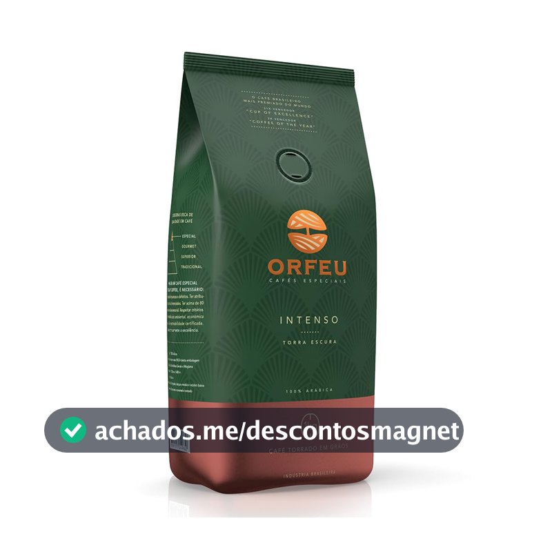 ORFEU Café em Grãos Intenso Torra Escura 1 kg