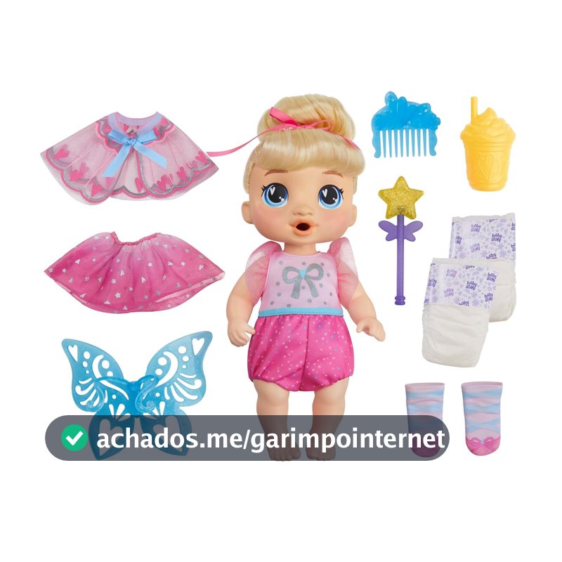 Boneca Ba Moda de Conto de Fadas Loira