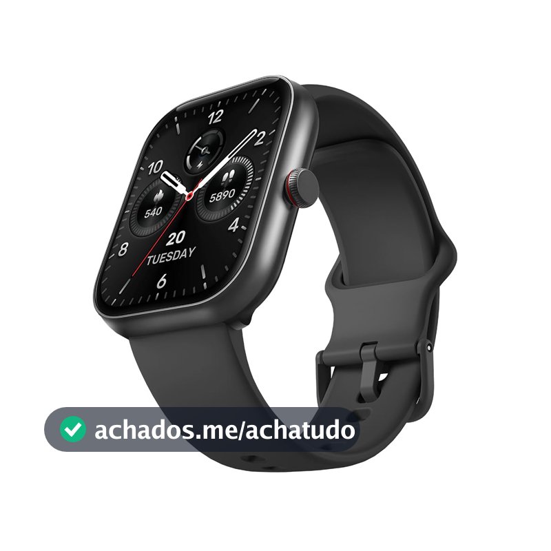 Bettdow SmartWatch, relogio smartwatch com 1.91" Ecrã tátil e AI, à prova d'água IP68, relogio feminino e masculino com 100+ Modos Esportivos Faz e Recebe Ligações(preto)
