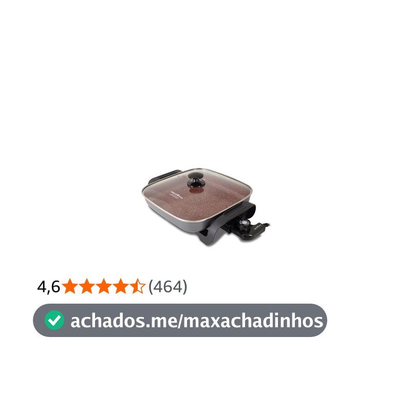 Panela elétrica, Bpe06, Red stone, 127v, Britânia