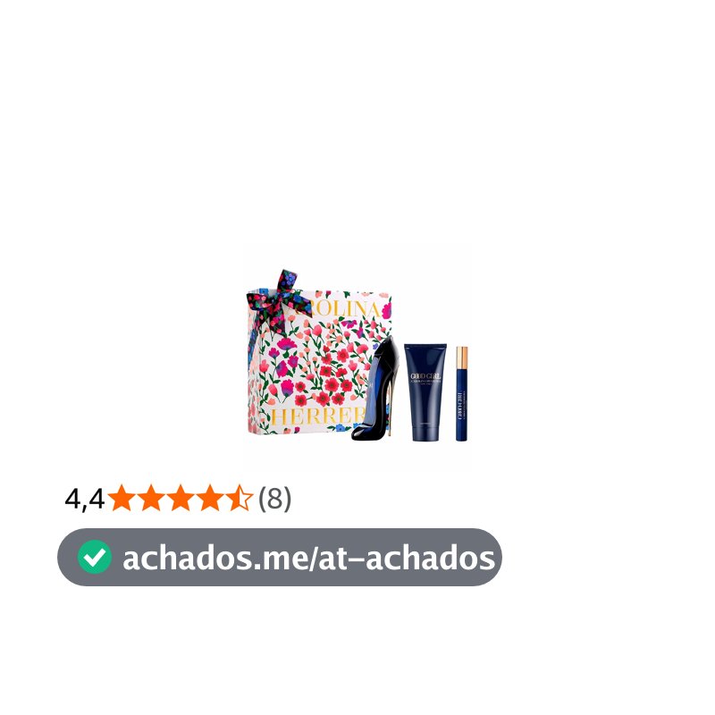 Kit Coffret Carolina Herrera Good Girl - Perfume Feminino EDP + Creme Corporal + Travel Size - Kit