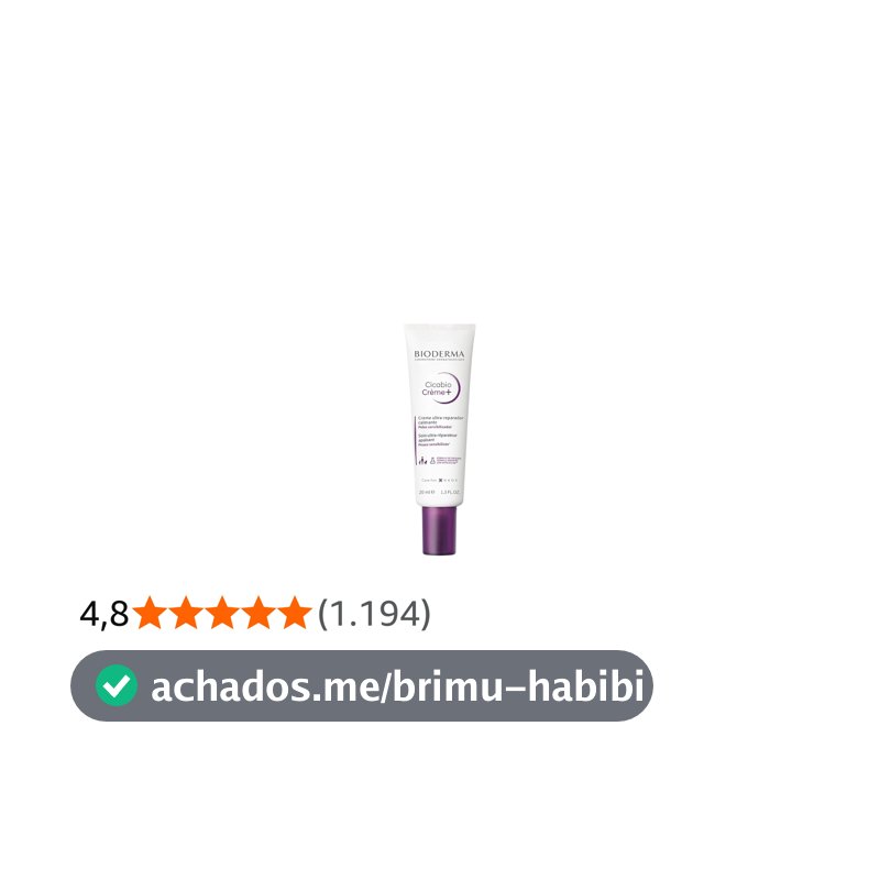 BIODERMA Creme Ultra-Reparador Calmante Cicabio Crème+ 20ml