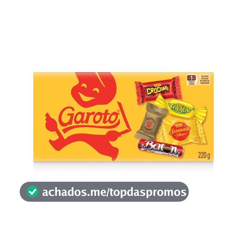 Bombom GAROTO Sortido Caixa 220g