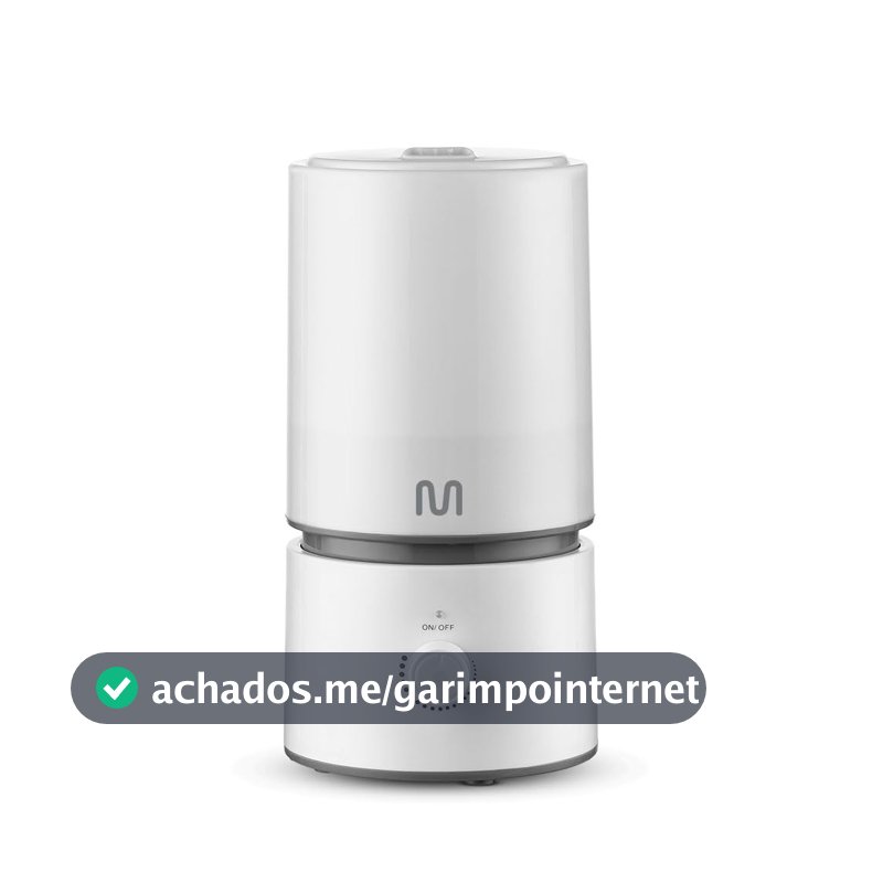 Umidificador Ultrassônico Easy Air 1.8L Branco Multi Saúde - HC290