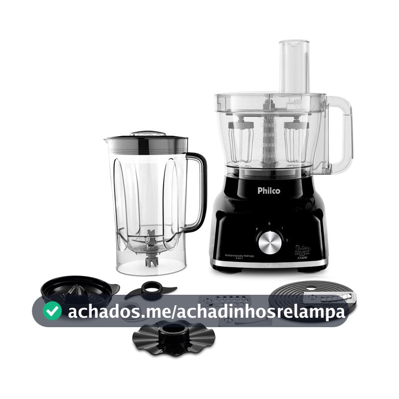 Philco Multiprocessador PMP1600P 9 em 1 1700W 2,1 Litros