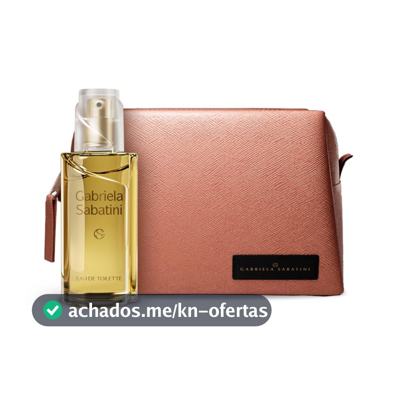 KIT GABRIELA SABATINI EDT 30ML GANHE NECESSAIRE