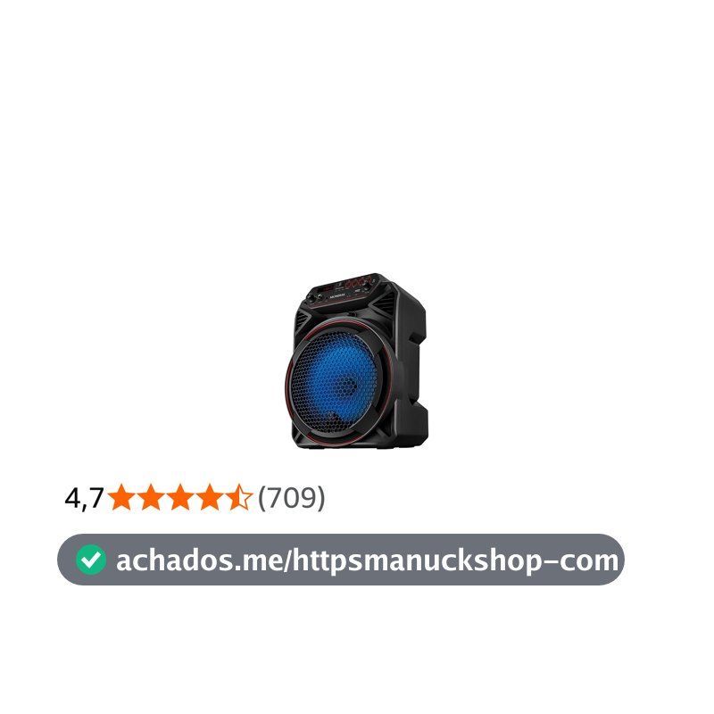 MONDIAL Caixa Amplificada, Preto, 150W RMS, Bivolt - CM-150