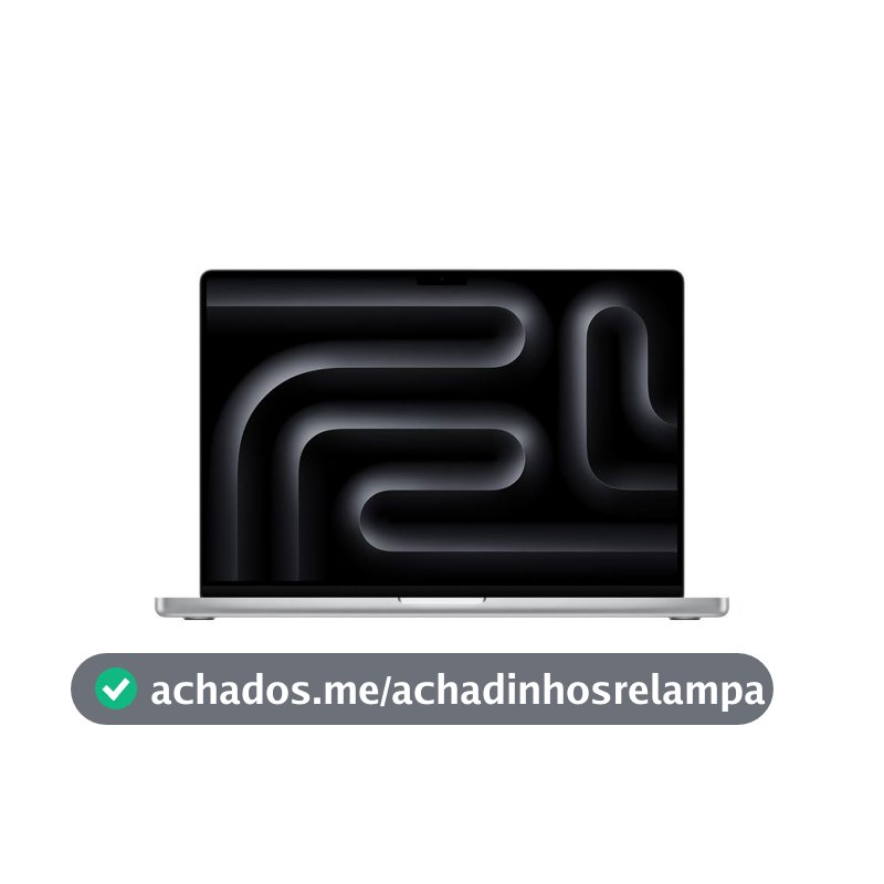 Apple 2026 MacBook Pro (de 16 polegadas, Chip M5 Pro da Apple com CPU de 18 núcleos e GPU de 20 núcleos, 24GB Memória unificada, 1 TB) - Prateado