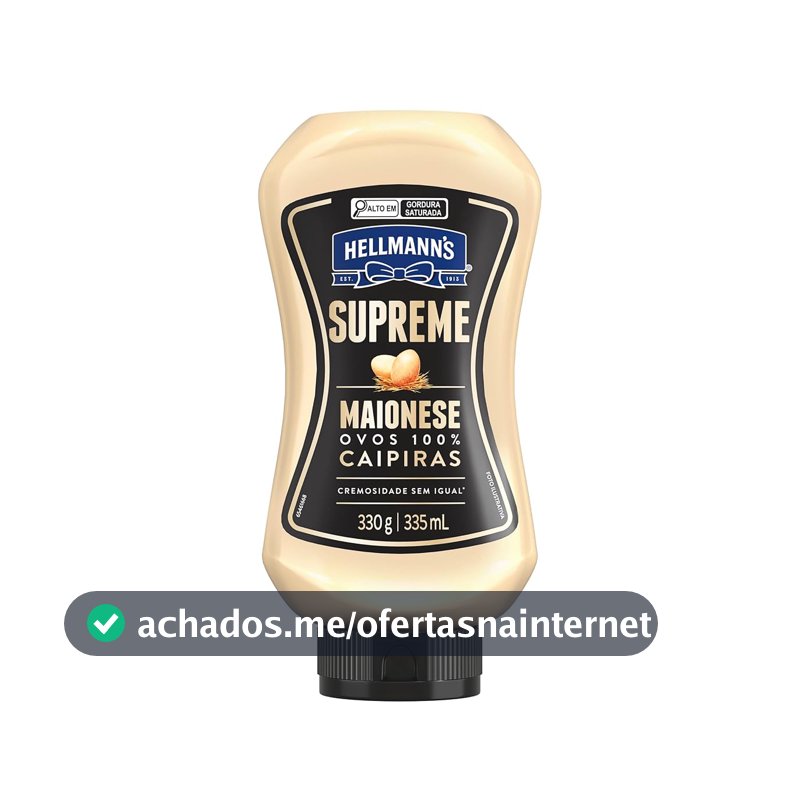 Hellmann's Maionese Supreme 330G