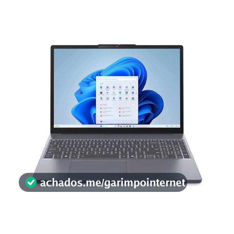 Notebook Lenovo IdeaPad Slim 3i 15.3" - Intel Core i5-13420H, 8GB RAM, 256GB SSD, Intel UHD Graphics, Windows 11