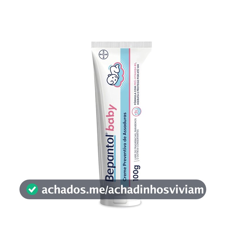 Bepantol Baby Pomada Assadura Bebe, Hipoalergênica, 100g