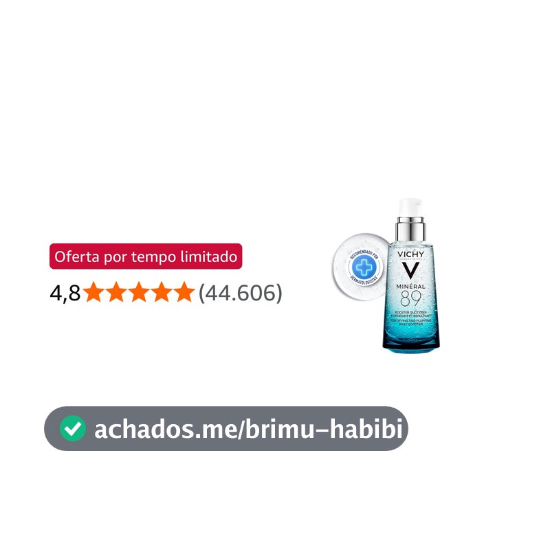 Vichy Minéral 89 Sérum Hidratante Fortalecedor