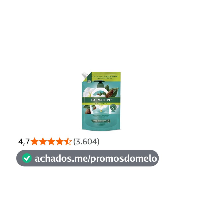 Palmolive Naturals Suavidade Delicada Sabonete Líquido, 900ml