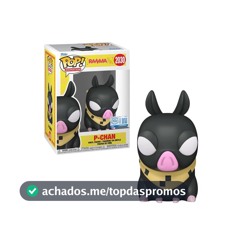 Candide, Boneco, Funko POP! P-Chan, Ranma 1/2-9 cm