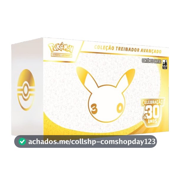 Pokémon TCG: 30th Celebration - Advanced Trainer Box PT-BR