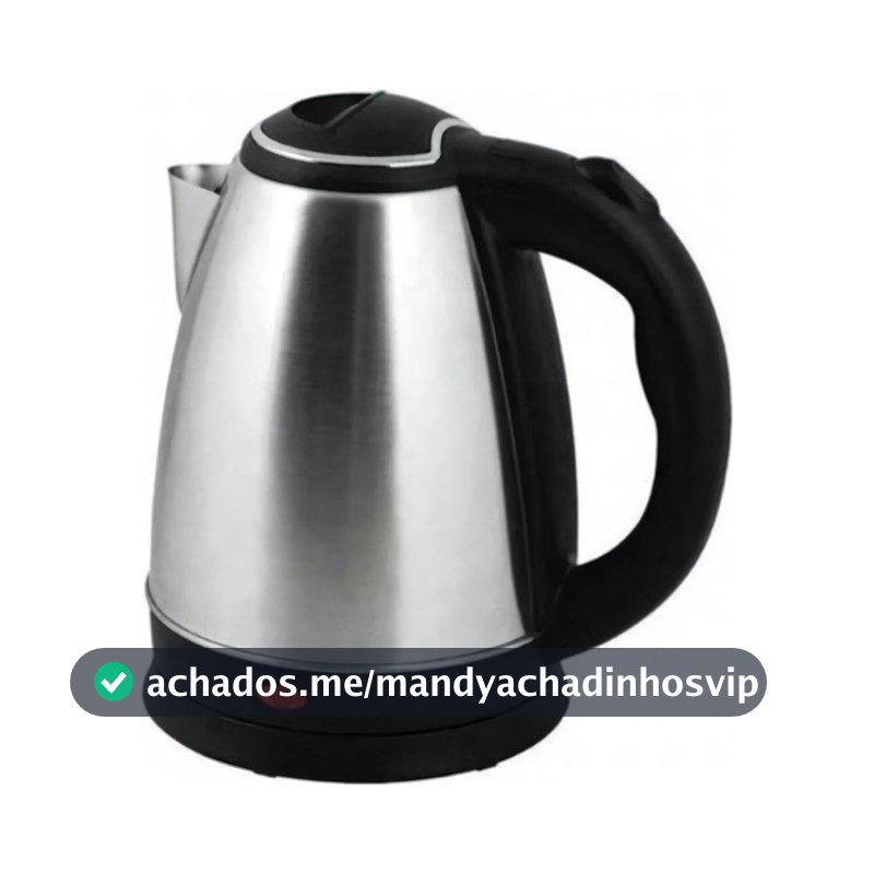 Chaleira Elétrica 1,8l Inox Desligamento Automatico Cor Aço 110v