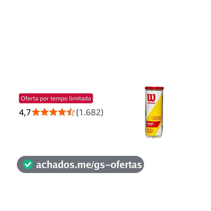 Bola de Tênis Wilson Championship Extra Duty