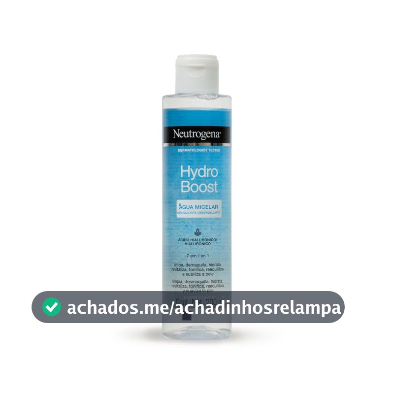 Água Micelar Demaquilante 7 em 1 Neutrogena Hydro Boost, 200ml