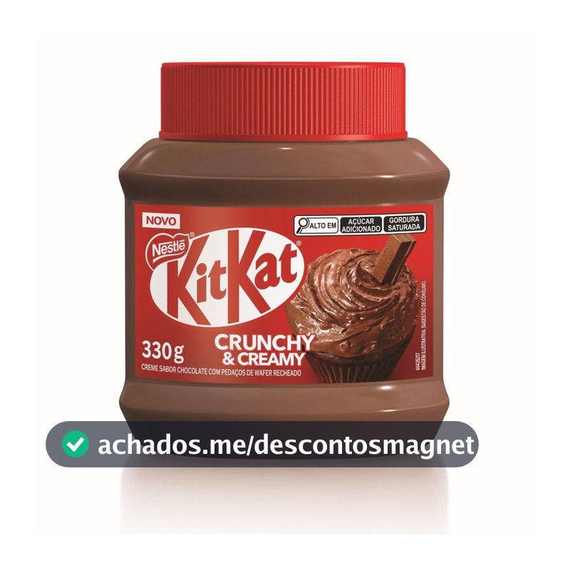 KitKat Creme Crocante de Chocolate – Pasta para Passar, 330 g