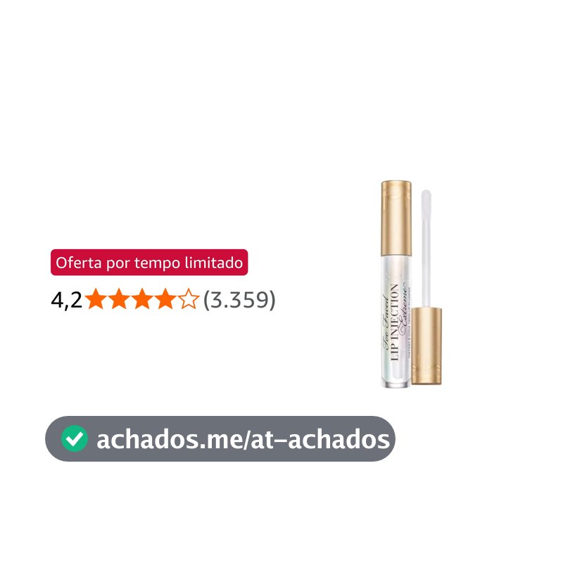 'Too Faced Cosmetics Aumenta lábio Injeção Extreme, 4.0 g'