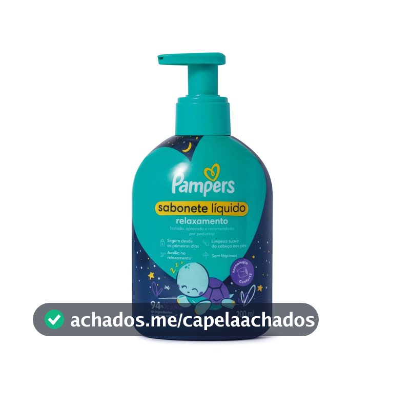 Pampers Sabonete Líquido Relaxamento 200ml