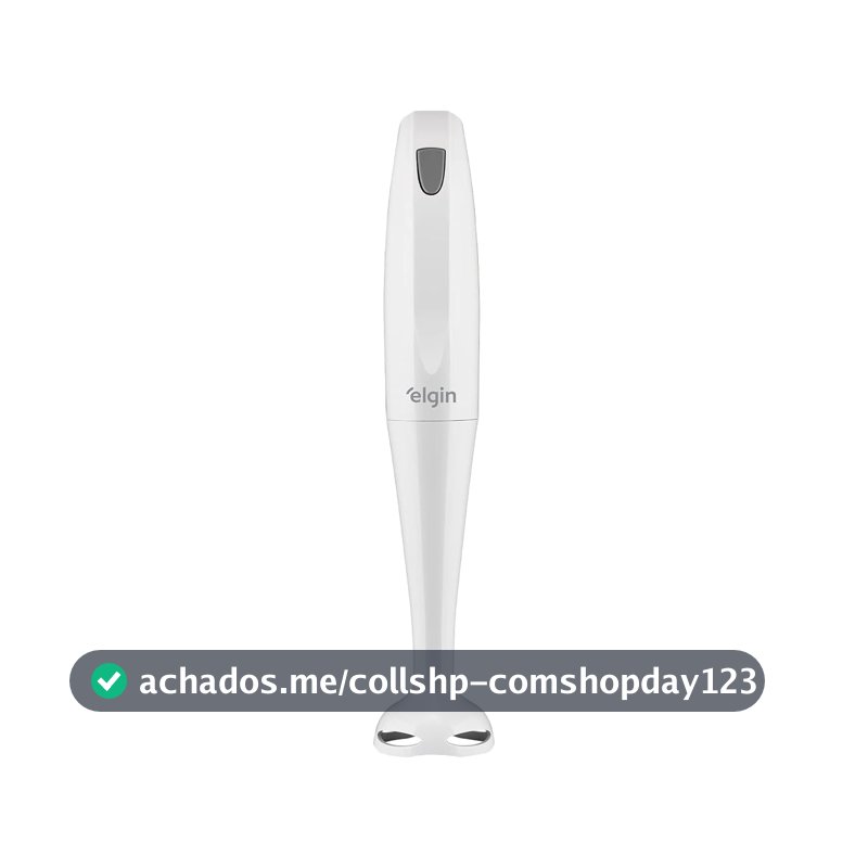 Mixer de Mão 200W Elgin Compacto e Leve, ergonômico e fácil de limpar Branco 110v