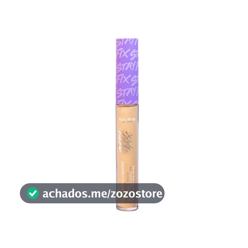 Ruby Rose Corretivo Líquido Stay Fix Hb9123 Mc50 Rubyrose 3 9Ml